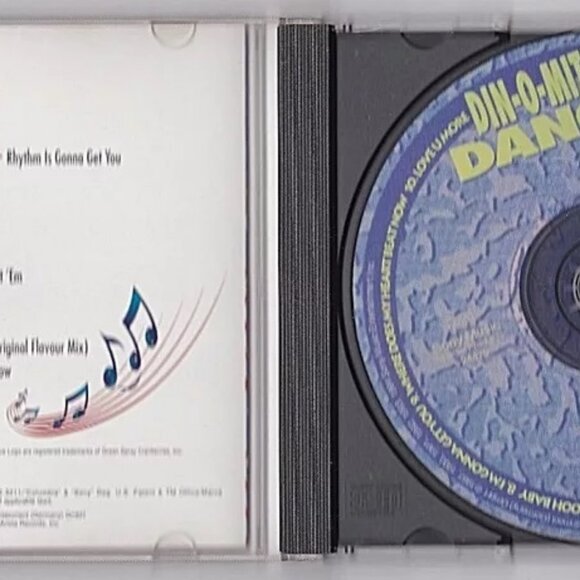 Din-o-mite Dance Audio CD Vtg 1994 Promo Item from Ocean Spray Collectible Music - Picture 6 of 6
